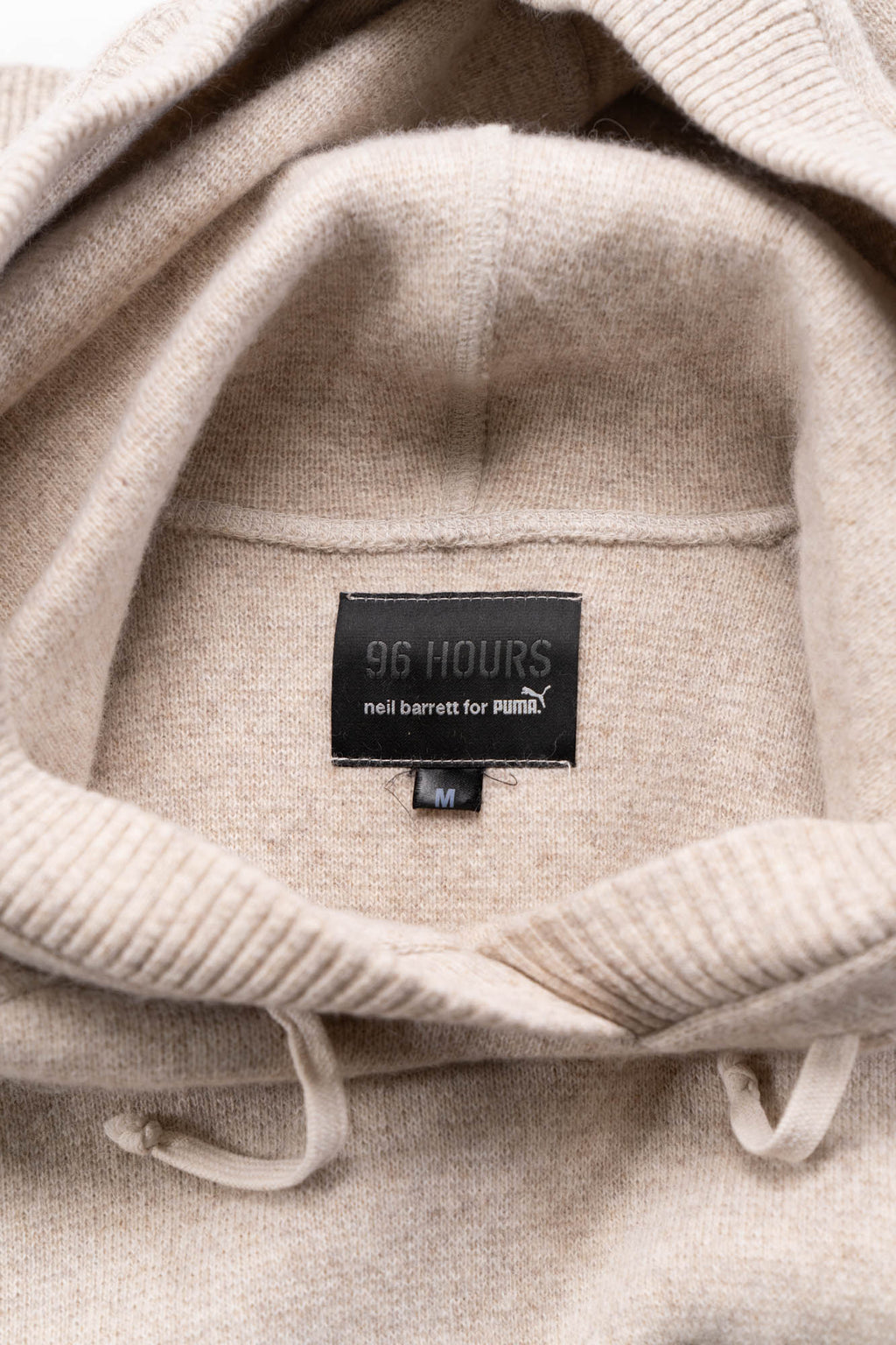 Neil Barrett Puma 96 Hours Wool Hoodie