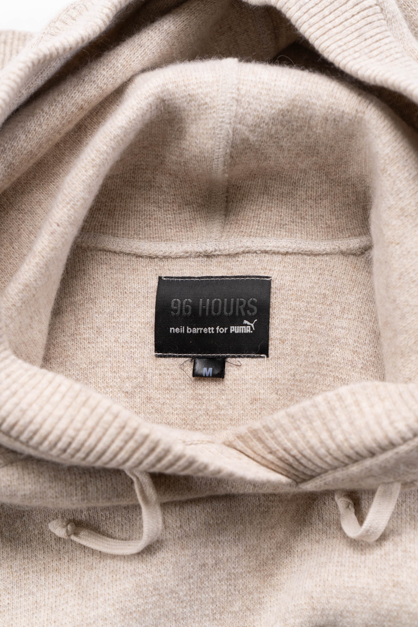 Neil Barrett Puma 96 Hours Wool Hoodie