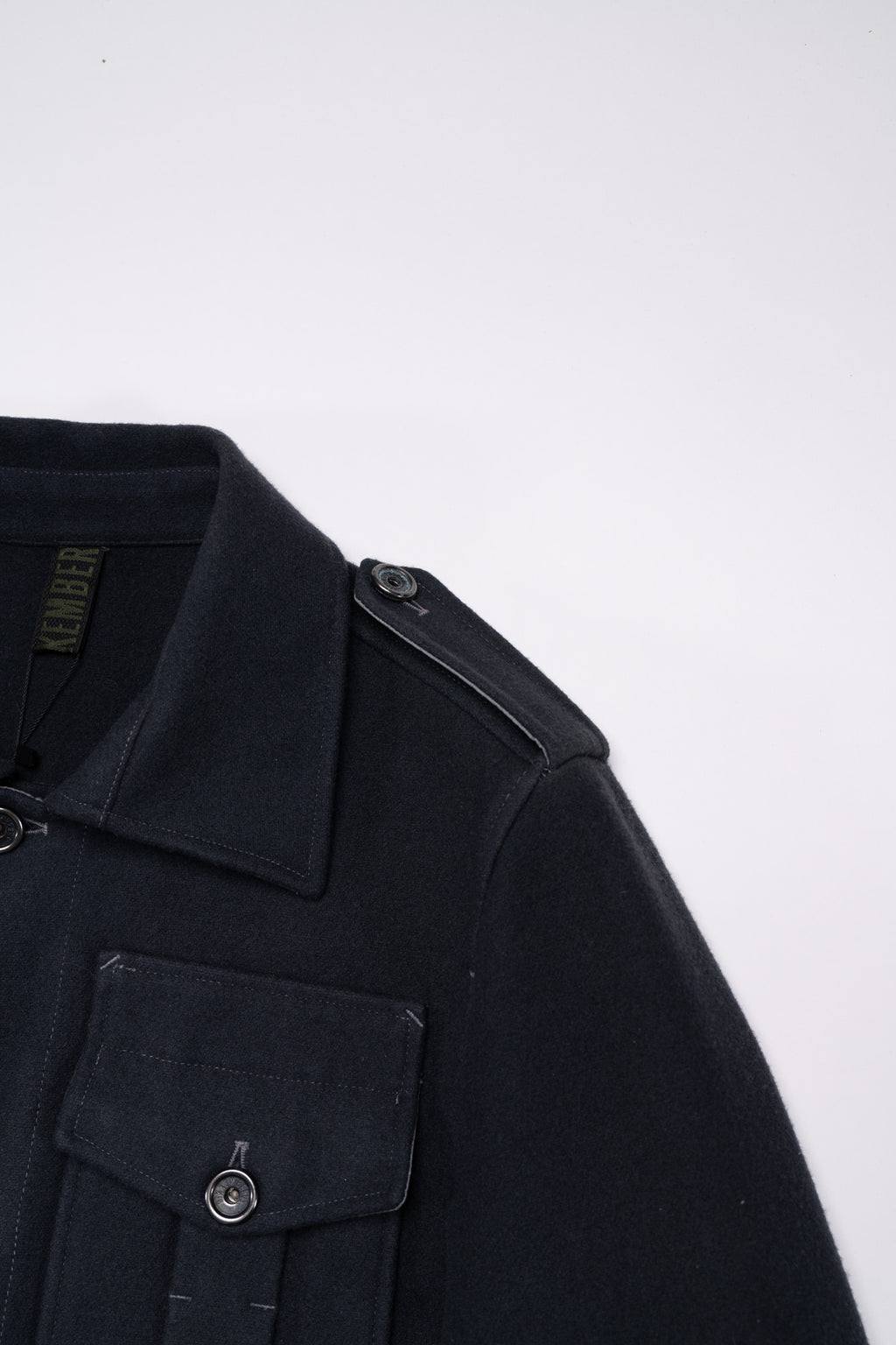 00s Bikkembergs Wool Coat