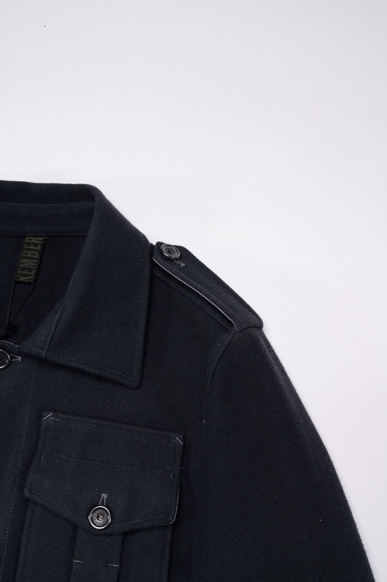 00s Bikkembergs Wool Coat