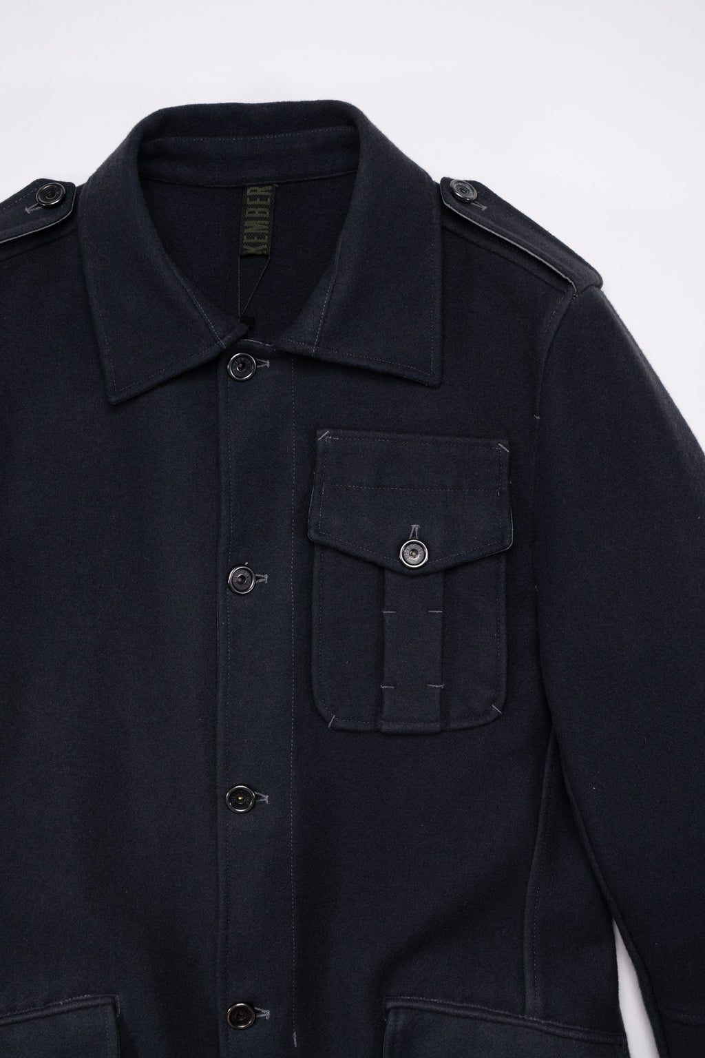 00s Bikkembergs Wool Coat