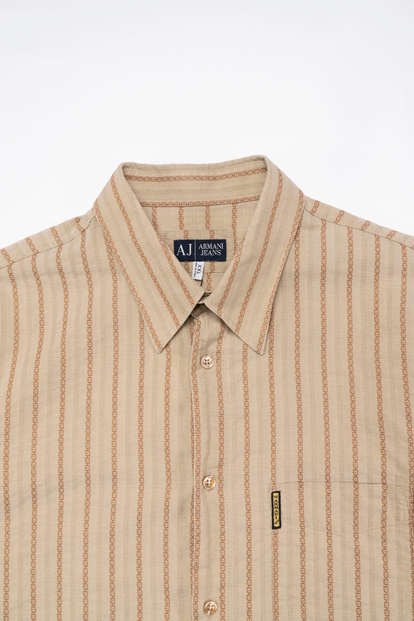 00s Armani Textured Shirt