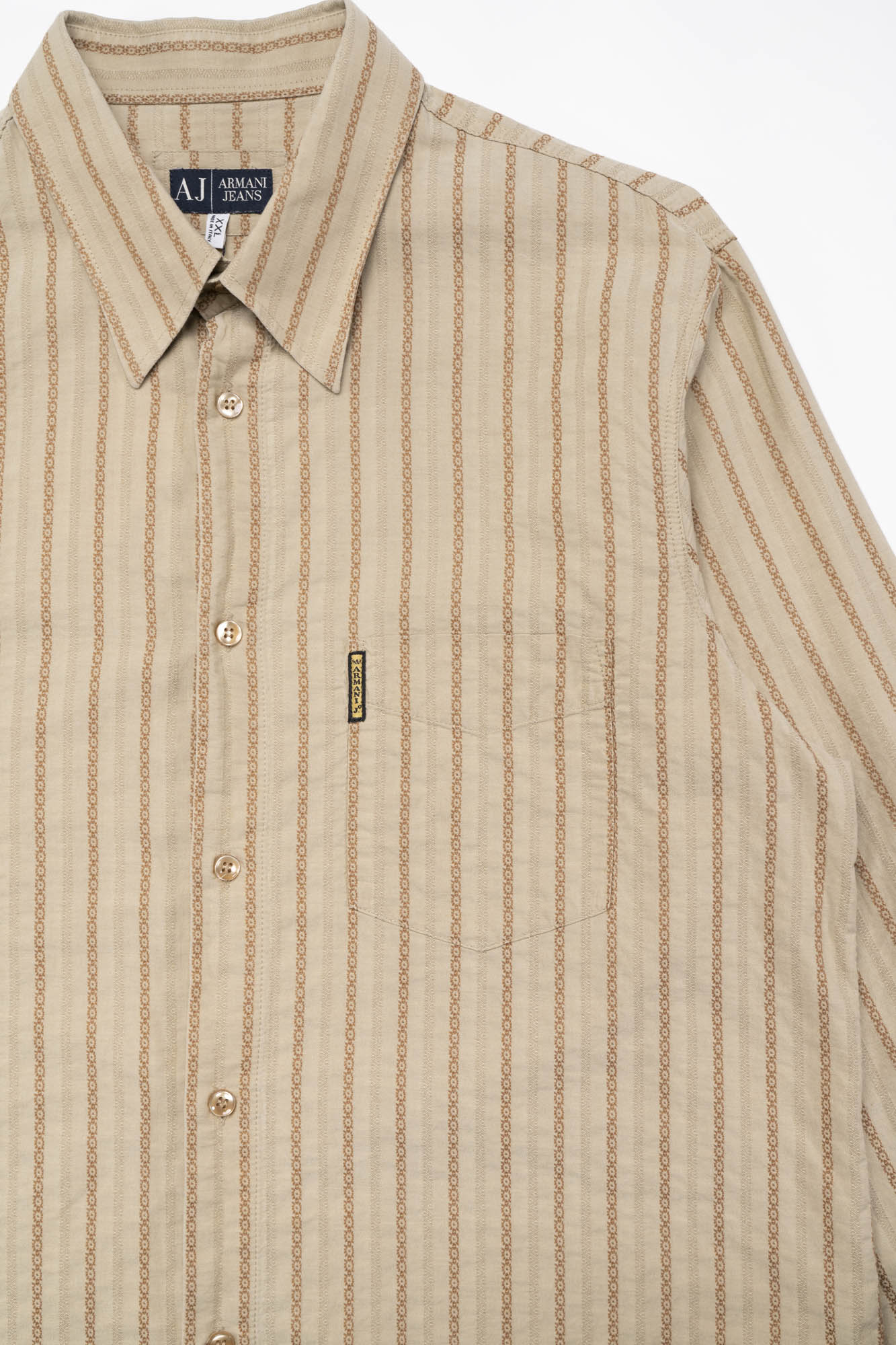 00s Armani Textured Shirt