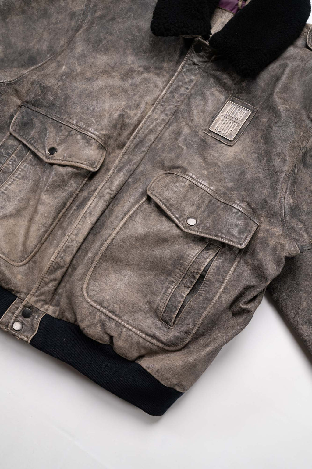 90s Killer Loop Special Edition Leather Bomber