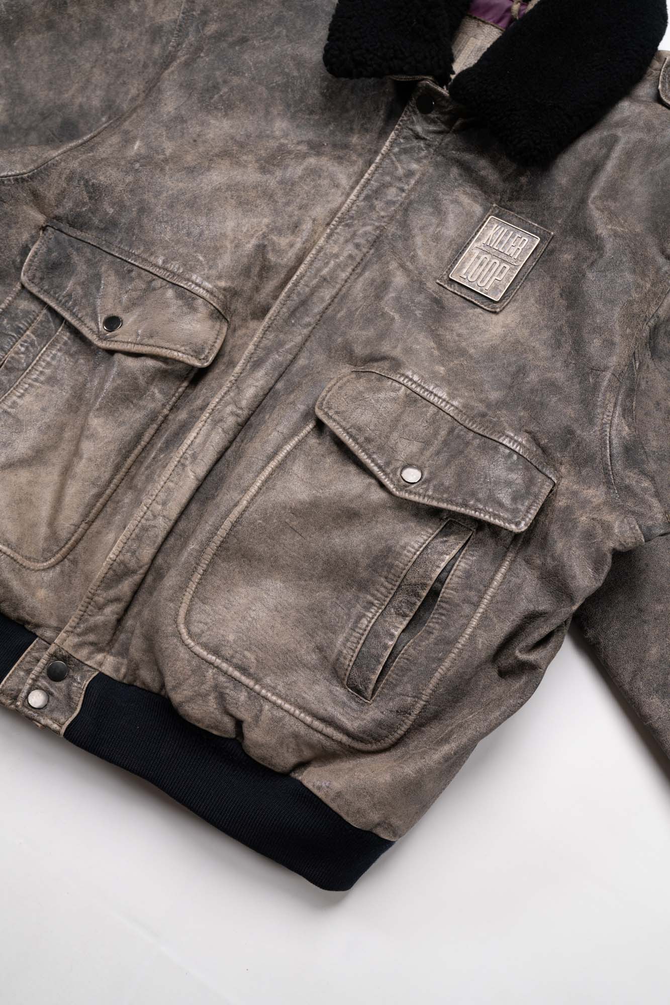 90s Killer Loop Special Edition Leather Bomber