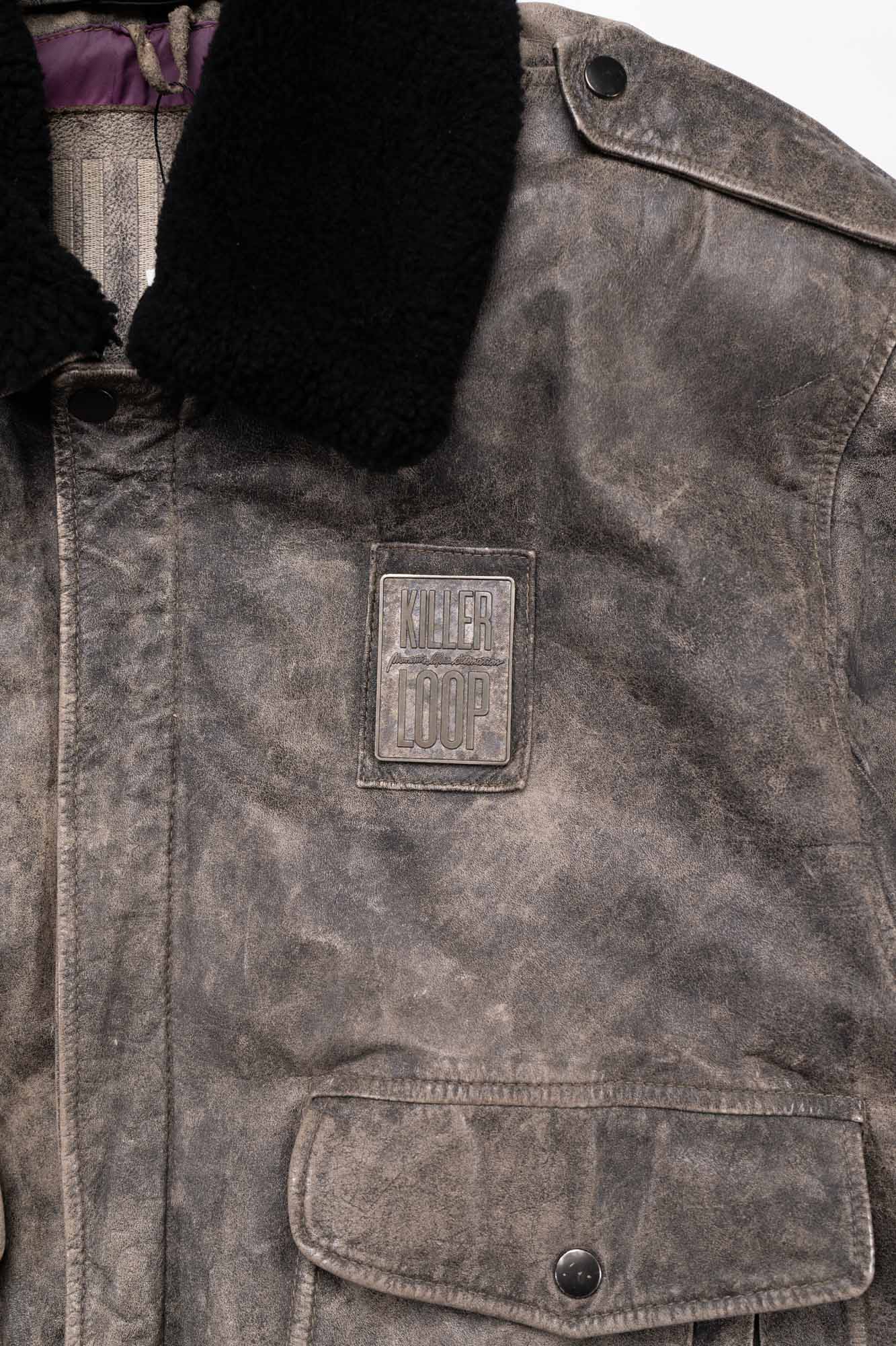 90s Killer Loop Special Edition Leather Bomber