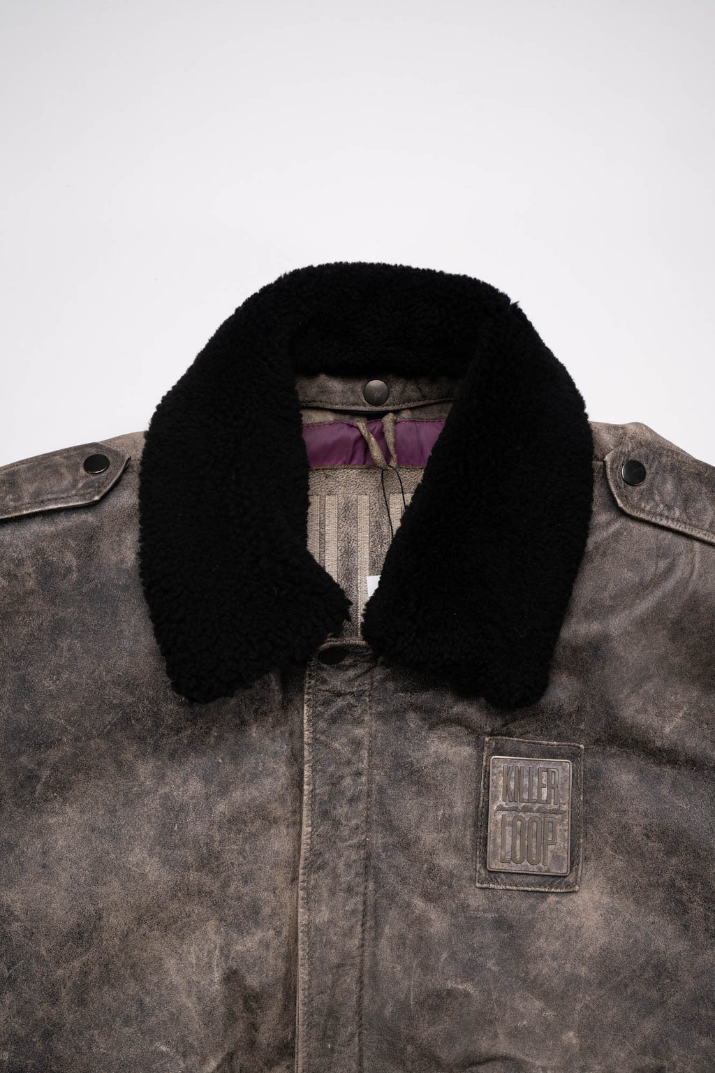 90s Killer Loop Special Edition Leather Bomber