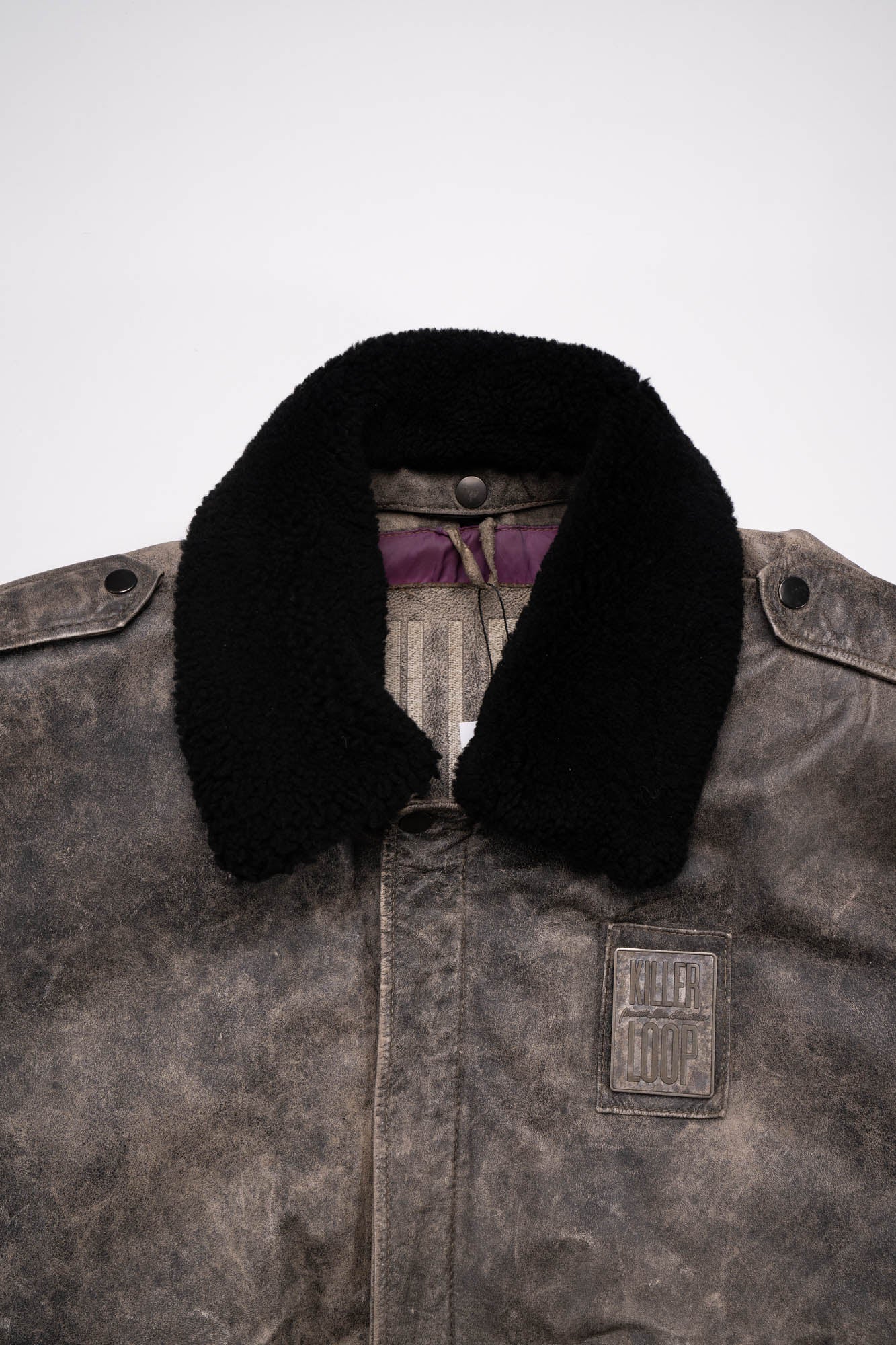 90s Killer Loop Special Edition Leather Bomber