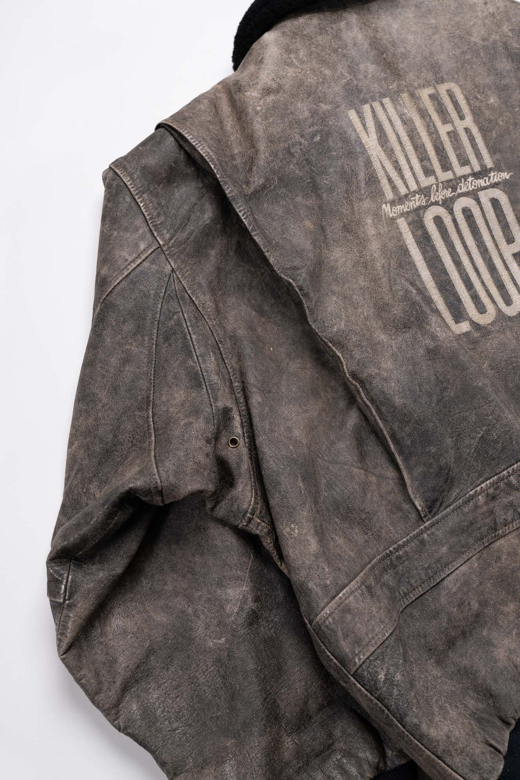 90s Killer Loop Special Edition Leather Bomber
