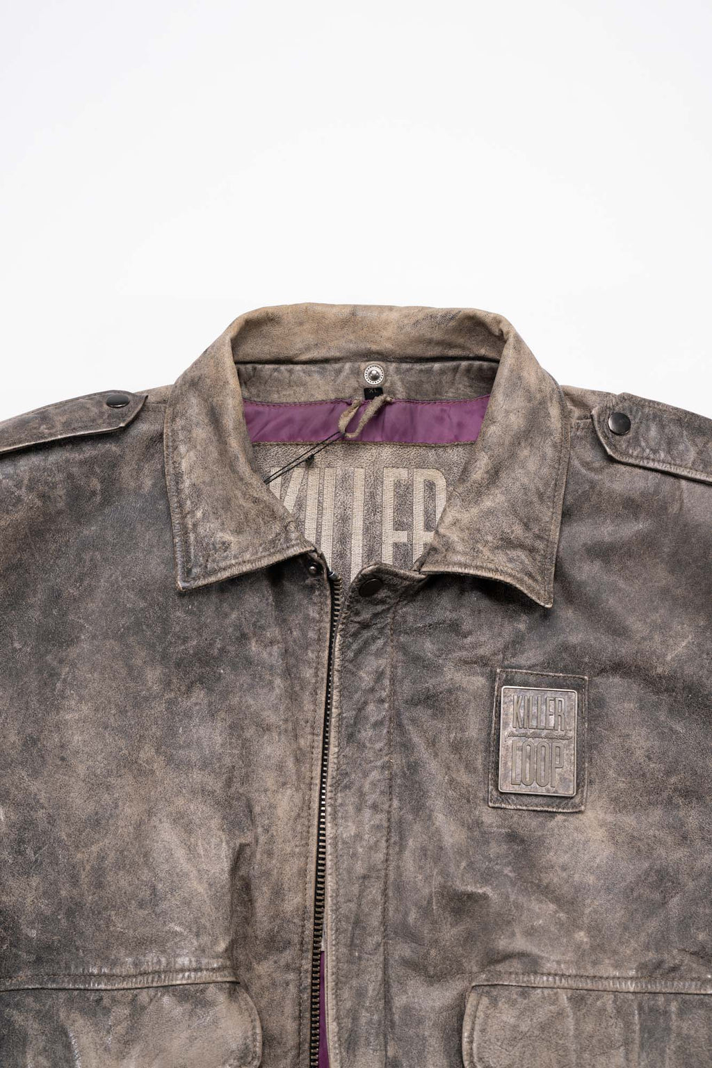 90s Killer Loop Special Edition Leather Bomber