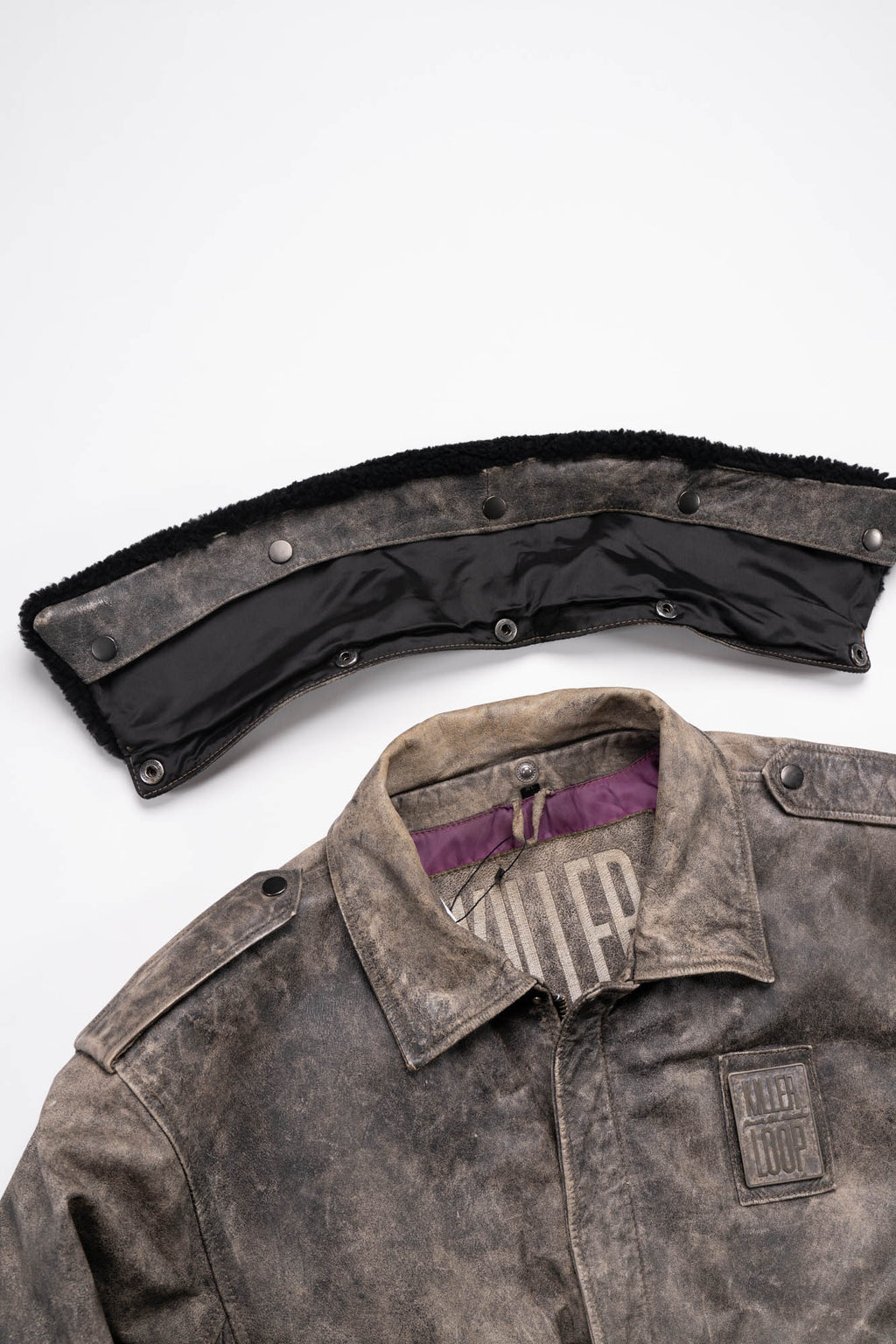 90s Killer Loop Special Edition Leather Bomber