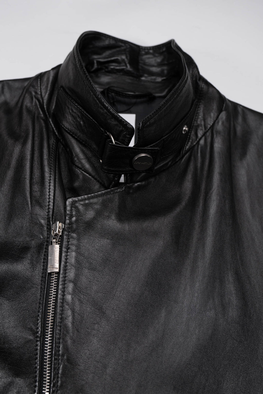 Vintage Doris Hartwich Asymmetric Leather Jacket