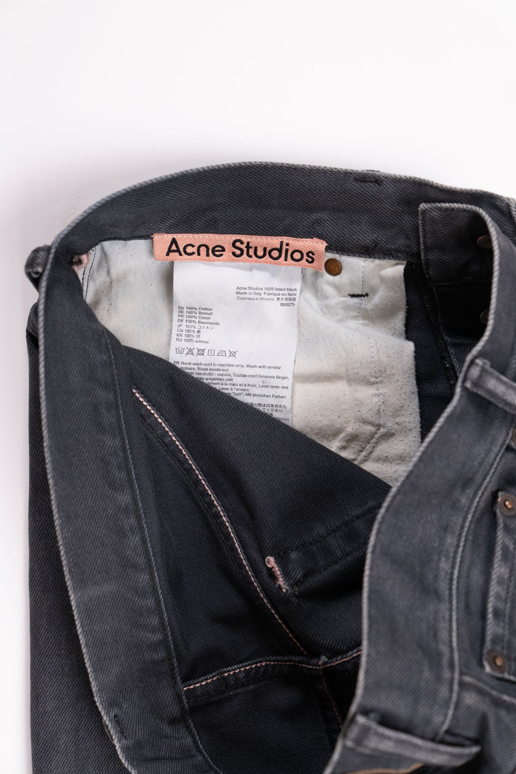 Acne Studios '1989' Denim Baggy Pants