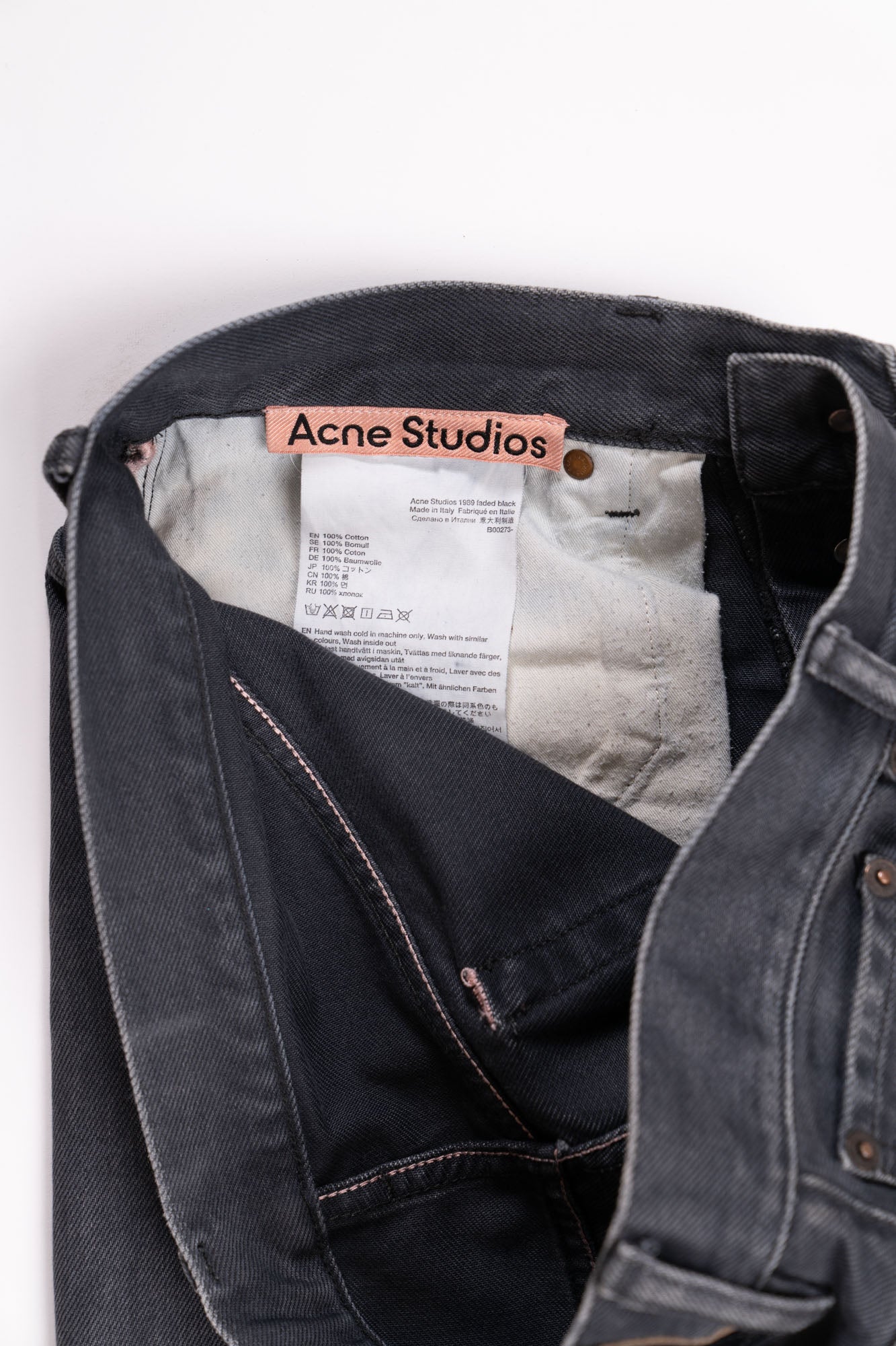 Acne Studios '1989' Denim Baggy Pants
