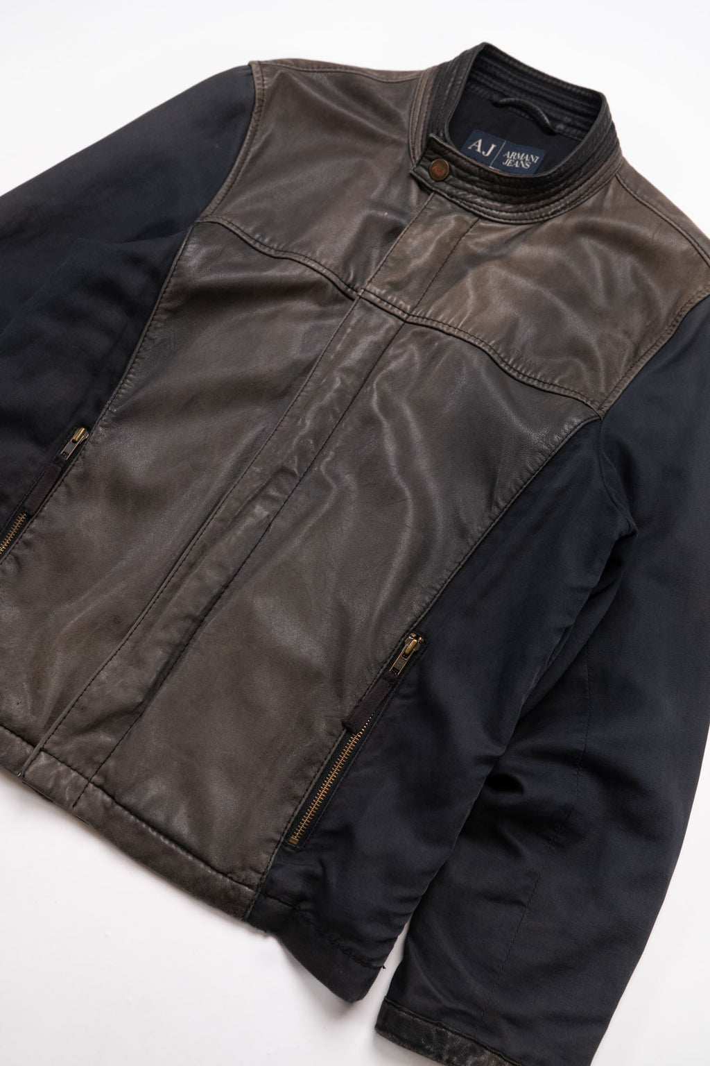 00s Armani Leather Jacket