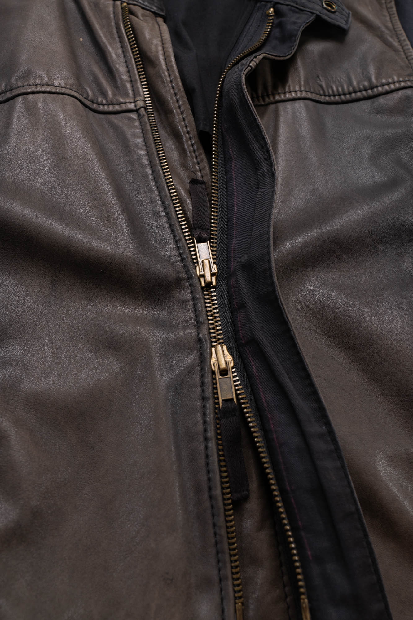 00s Armani Leather Jacket