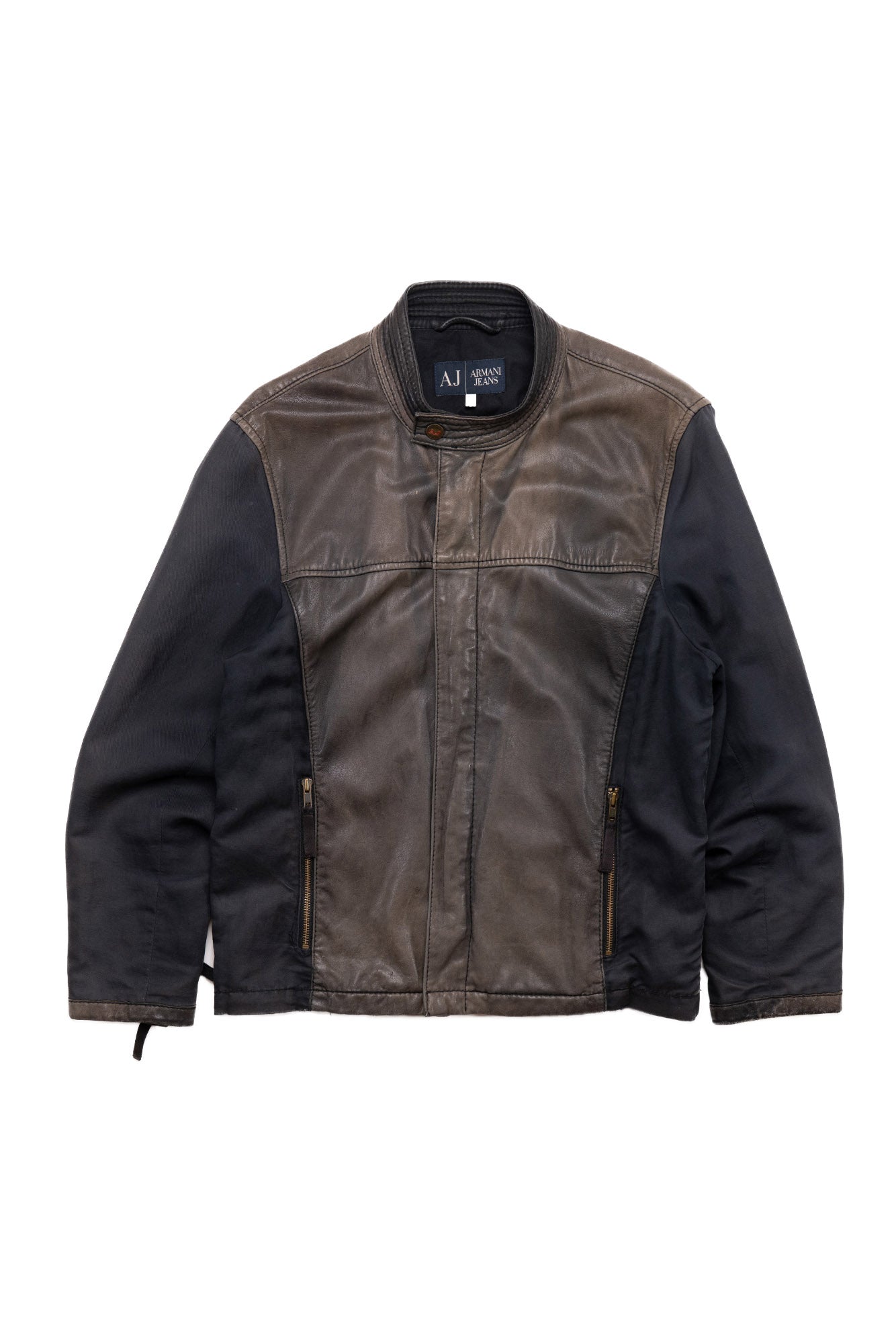 00s Armani Leather Jacket