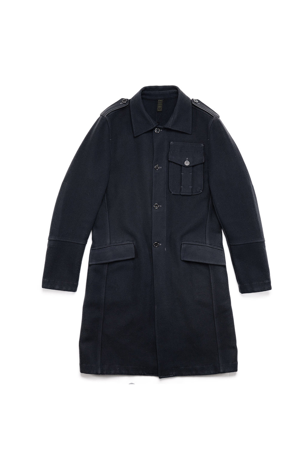 00s Bikkembergs Wool Coat