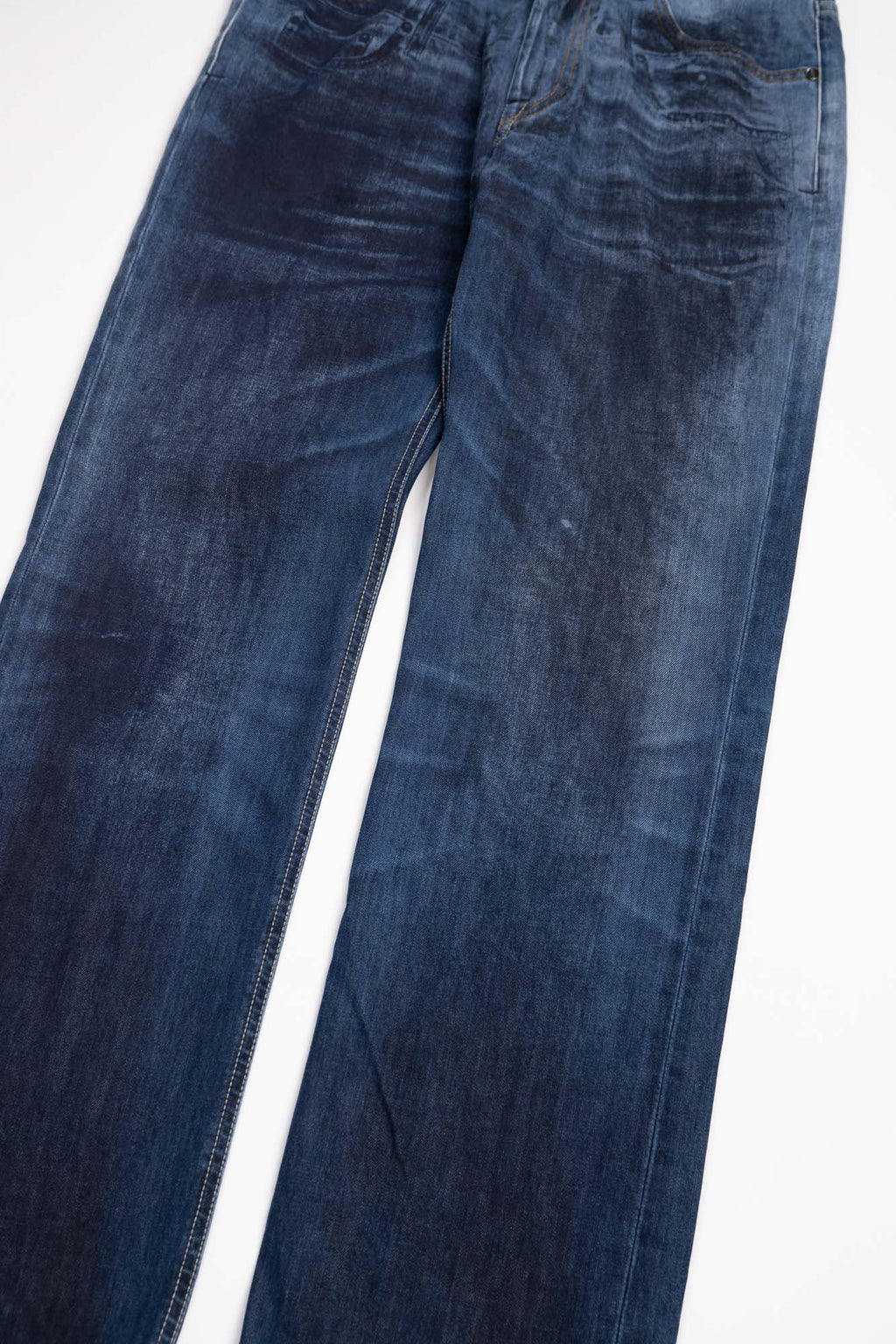 Lagerfeld Lasered Denim Pants