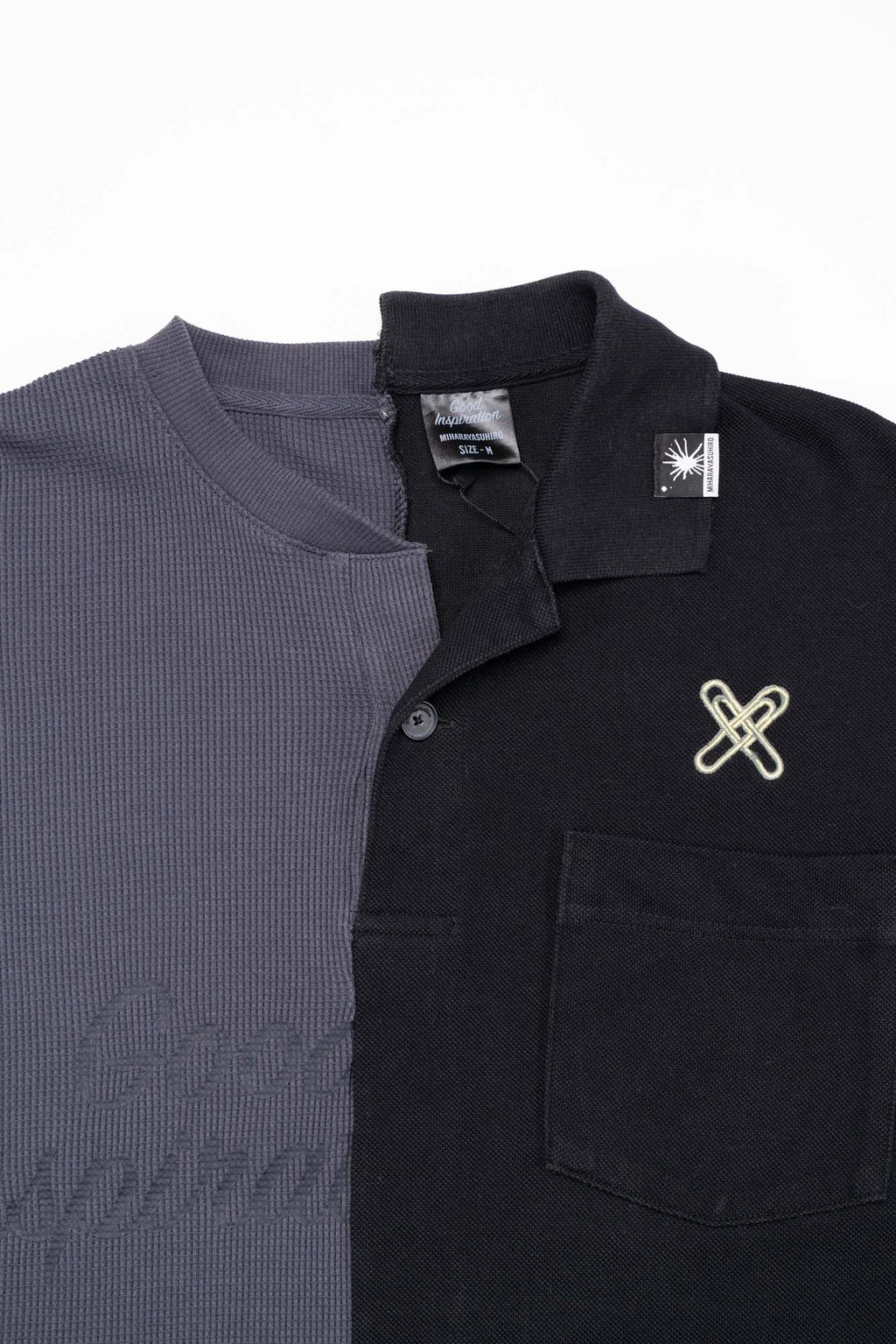 Mihara Yasuhiro 'Good Inspiration' Asymmetric Shirt