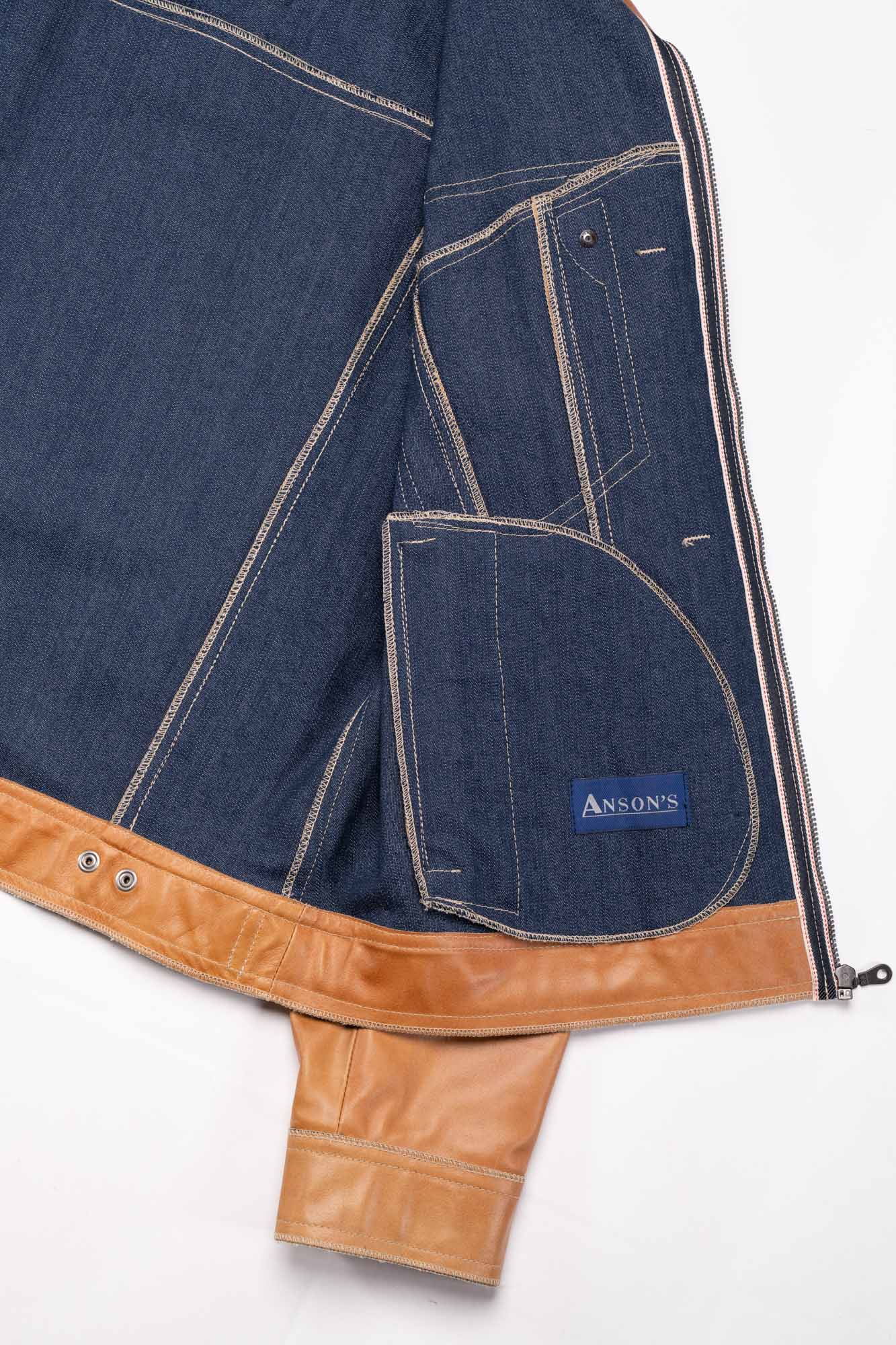 Vintage Projecta Gallotti for Ansons Leather Jacket