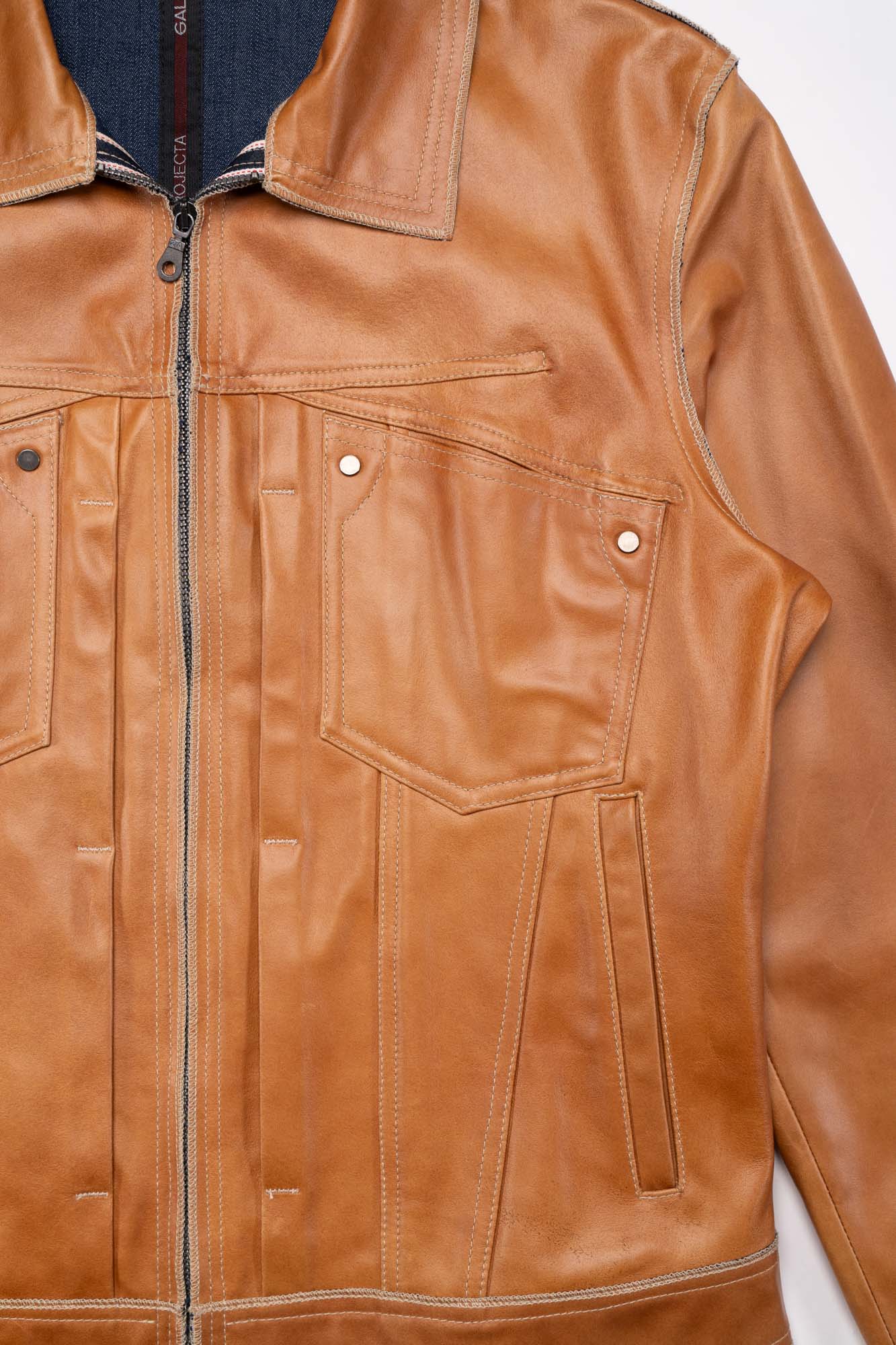 Vintage Projecta Gallotti for Ansons Leather Jacket