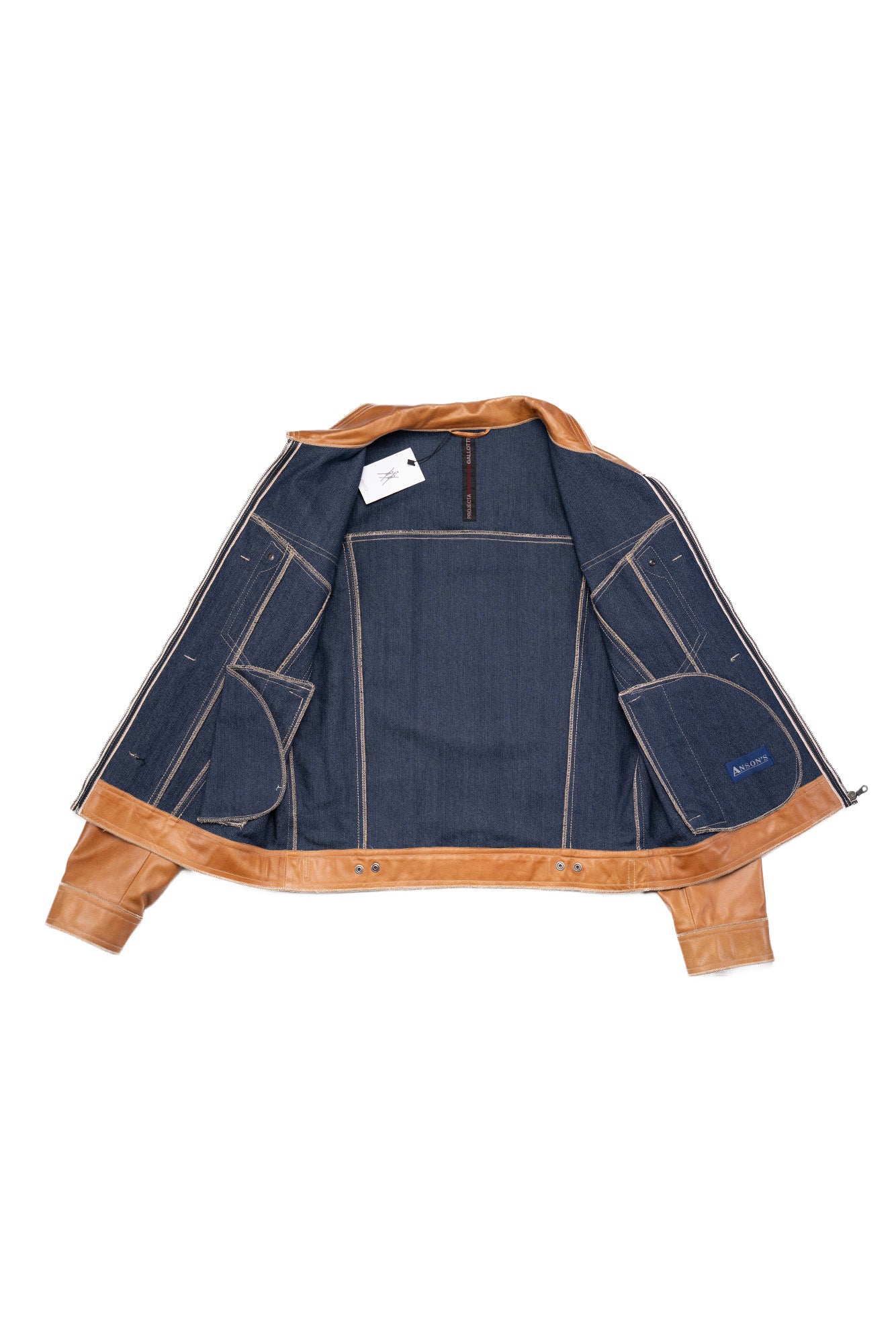 Vintage Projecta Gallotti for Ansons Leather Jacket