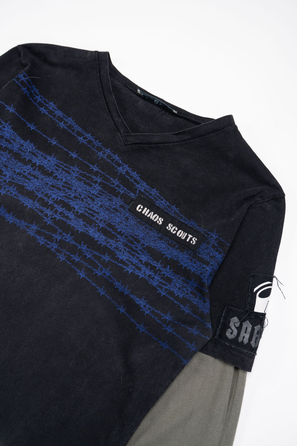 Vintage Sabotage Chaos Scouts Layered Longsleeve