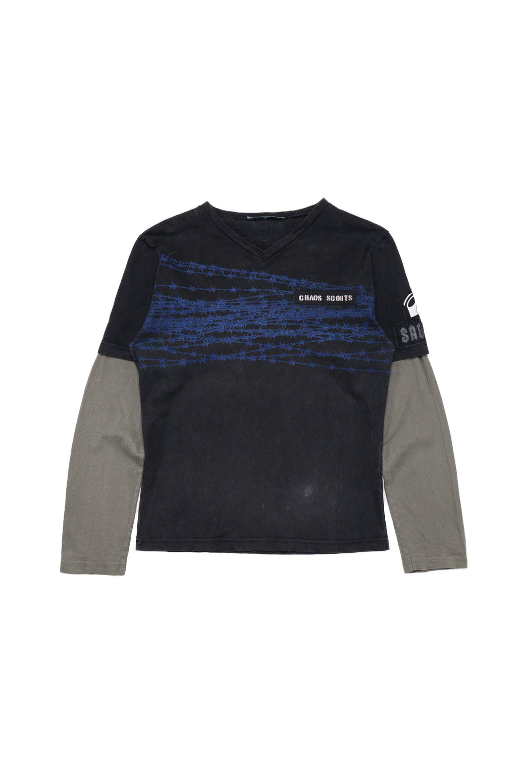 Vintage Sabotage Chaos Scouts Layered Longsleeve