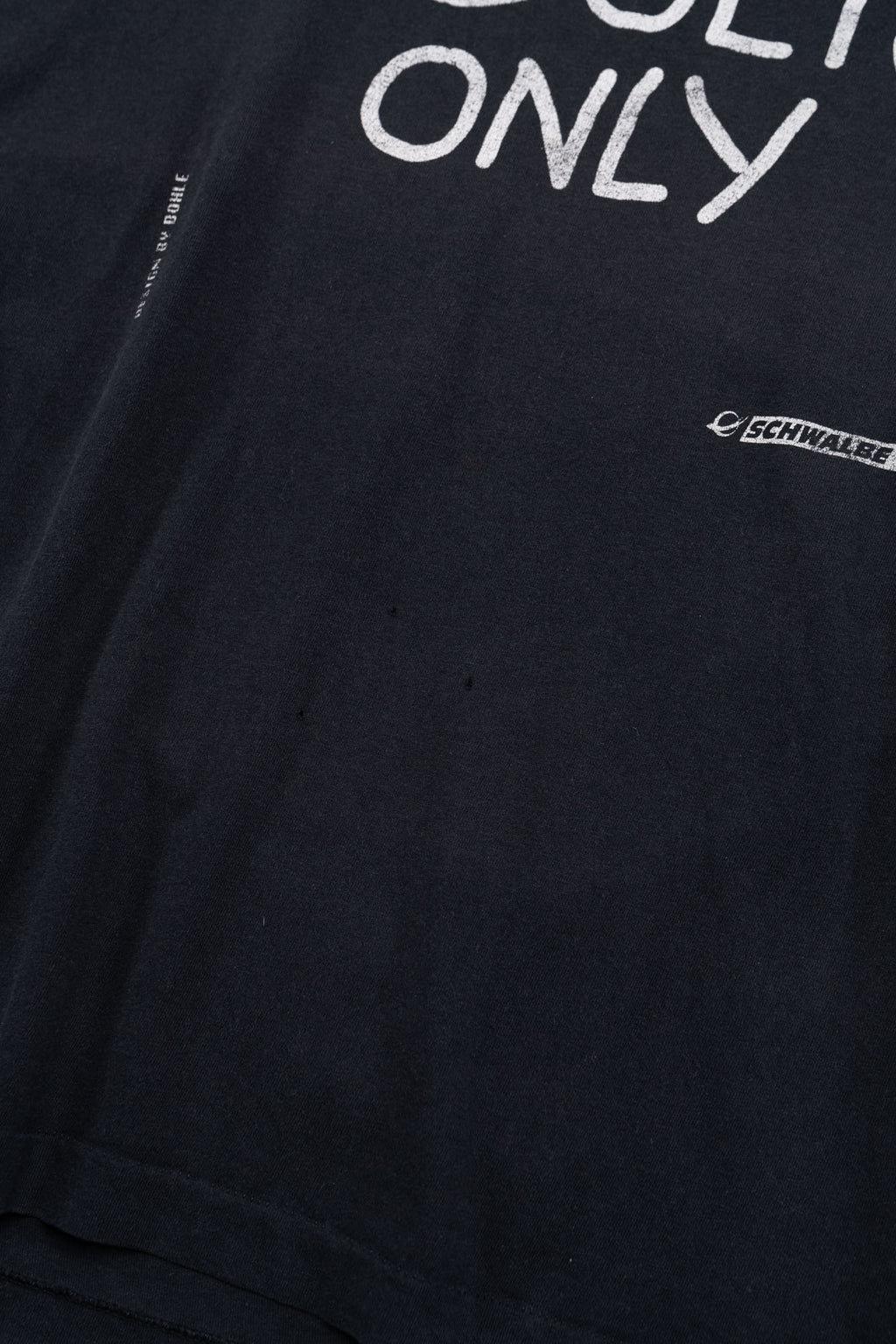 1990s Schwalbe 'Adults Only' Single-Stitch T-Shirt