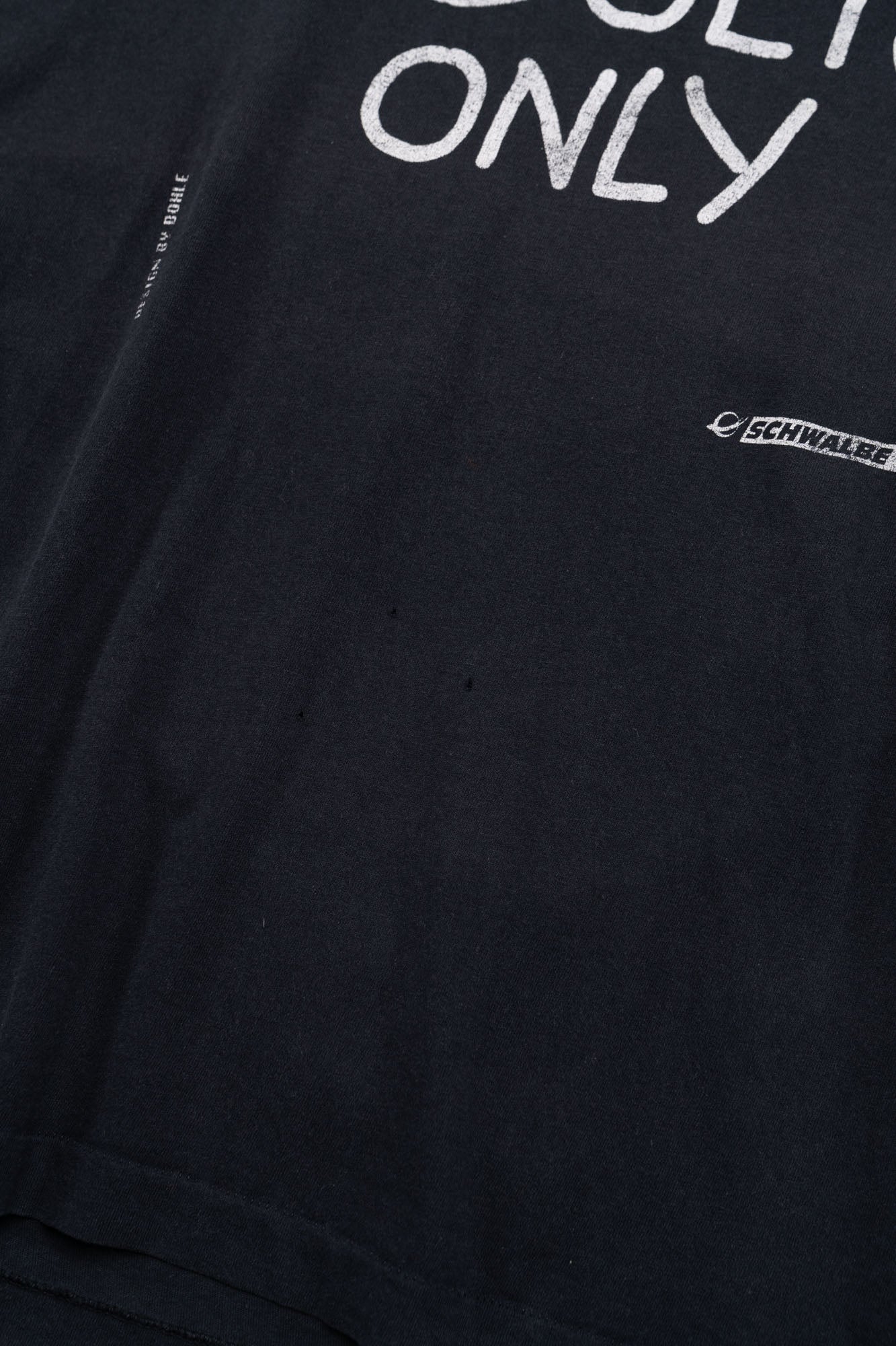 1990s Schwalbe 'Adults Only' Single-Stitch T-Shirt