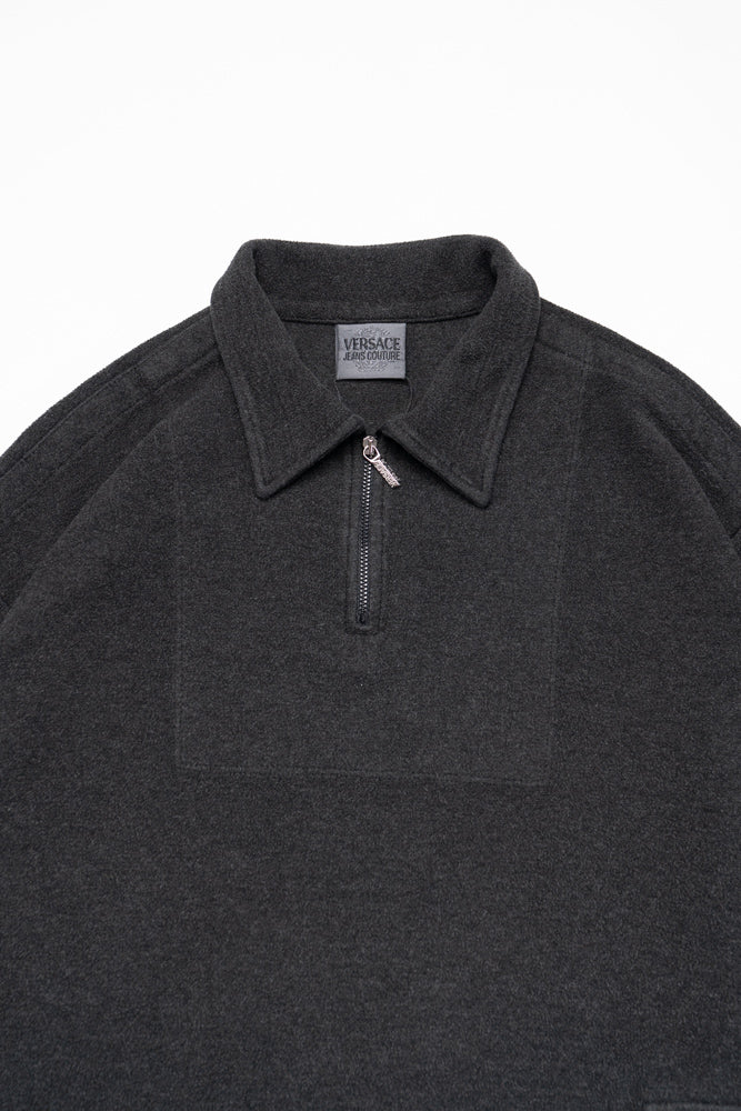 00s Versace Zip-Fleece